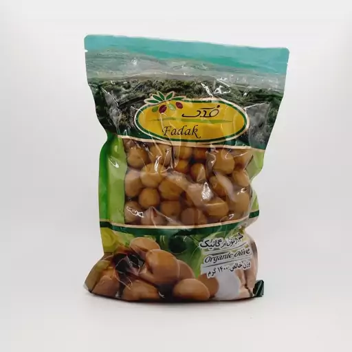 كنسرو زيتون ارگانيك فدك ريز 1400گرم