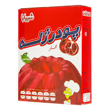 پودر ژله انار 100 گرمي شيبابا
