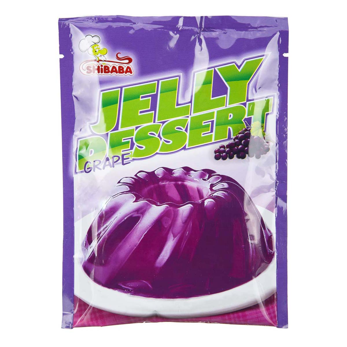 پودر ژله انگور 100 گرمي شيبابا
