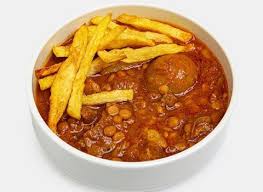 كنسرو خورشت قيمه سيب زميني