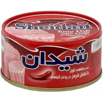 تن ماهي فلفي180گرمي شيدان
