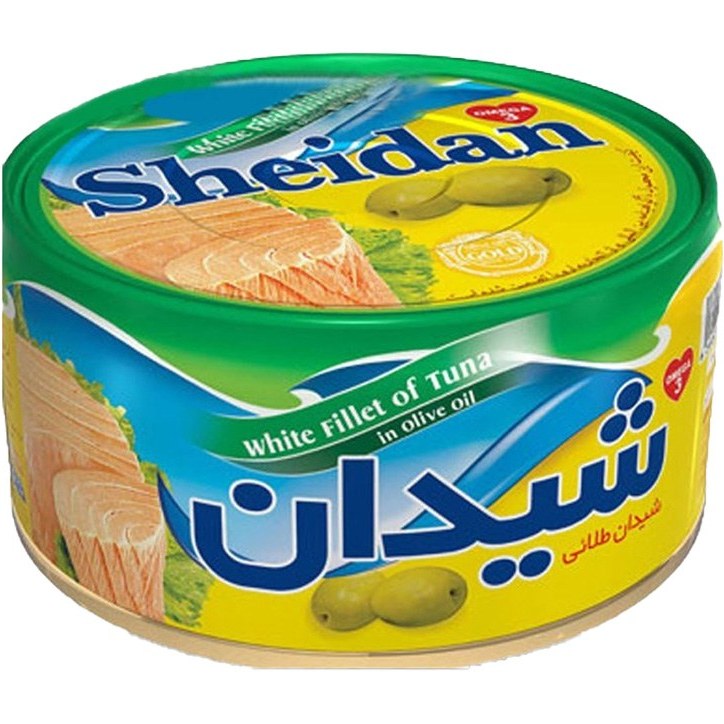 تن ماهي باروغن زيتون150گرمي شيدان