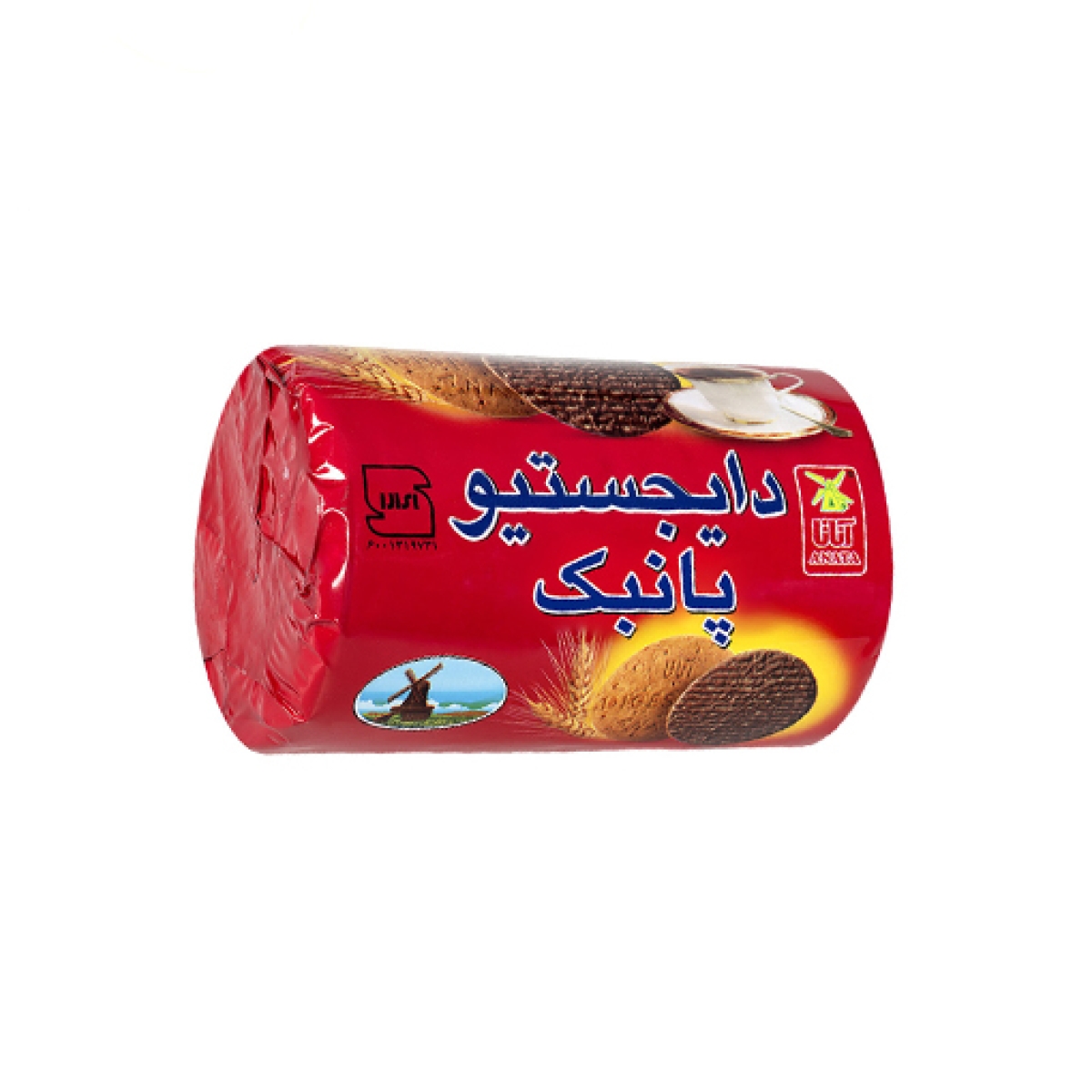 آناتا بيسكويت كرمدار دايجستيو شكلاتي پانبك 220 گرم