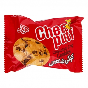 كوكي شكلاتي 45 گرمي چي پف