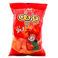 اسنك مزپف با طعم پنيري لئو 85 گرمي مزمز