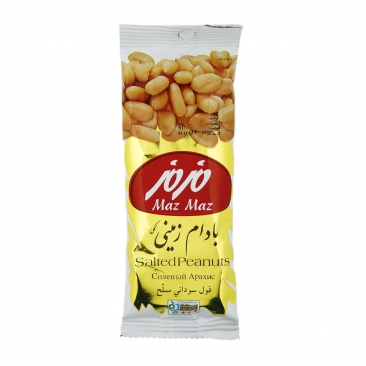بادام زميني با طعم نمكي 30 گرمي مزمز