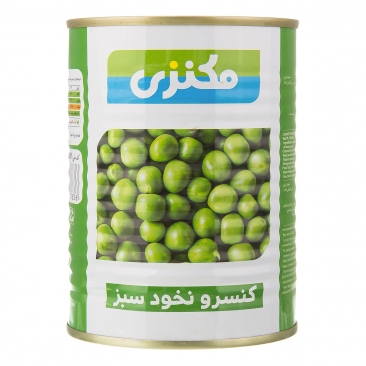 كنسرو نخود سبز 380 گرمي مكنزي